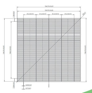 Topsky TNP5-156 5BB Volloberflächen-Aluminium-Rückseiten feld Multi kristallines Silizium Bifacial Dünnschicht-Solarzellen für zu Hause - Product Image 3