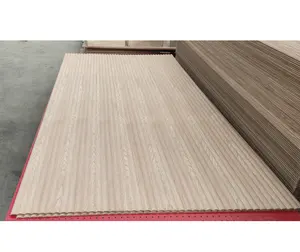 인테리어 장식용 맞춤형 반 라운드 단단한 나무 곡선 유연한 벤드 나무 벽 패널 목재 구성 요소