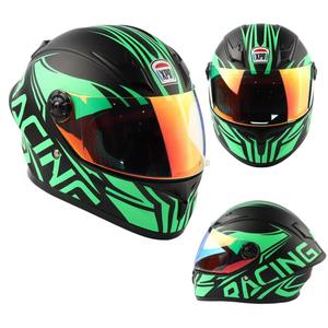 Factory Kids Bike Helmet con lentes de color para <span class=keywords><strong>pedal</strong></span> Scooter, motocicleta, ATV, Quad Bike, adecuado para edades 3-10 - Product Image 4