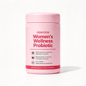 Cápsulas Probióticas para el Bienestar Femenino OEM, Prebióticos XOS, 5 Mil Millones de UFC, Múltiples Cepas, Veganas, 60 Cápsulas, Suplemento de Marca Privada - Product Image 1