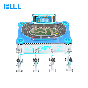 เครื่องเล่นวีอาร์สำหรับแข่งจักรยาน 4 ผู้เล่น ดีไซน์ล้ำสมัย ระดับไฮเอนด์ สำหรับธุรกิจ  ออกแบบสไตล์อุตสาหกรรม  อุปกรณ์ความบันเทิงวีอาร์ - Product Image 3