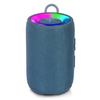 Altavoz Portátil Q23 para Música 5.0 con Luz LED RGB, Salida de 12W, Resistente al Agua, Batería de Larga Duración para Uso en Exteriores