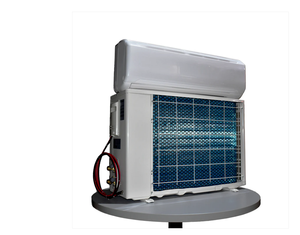 เครื่องปรับอากาศพลังงานแสงอาทิตย์แบบแยกส่วนขนาดเล็ก 48V ขายส่ง 12000BTU ระบบออฟกริด สำหรับใช้ในบ้านและนอกบ้าน OEM - Product Image 3