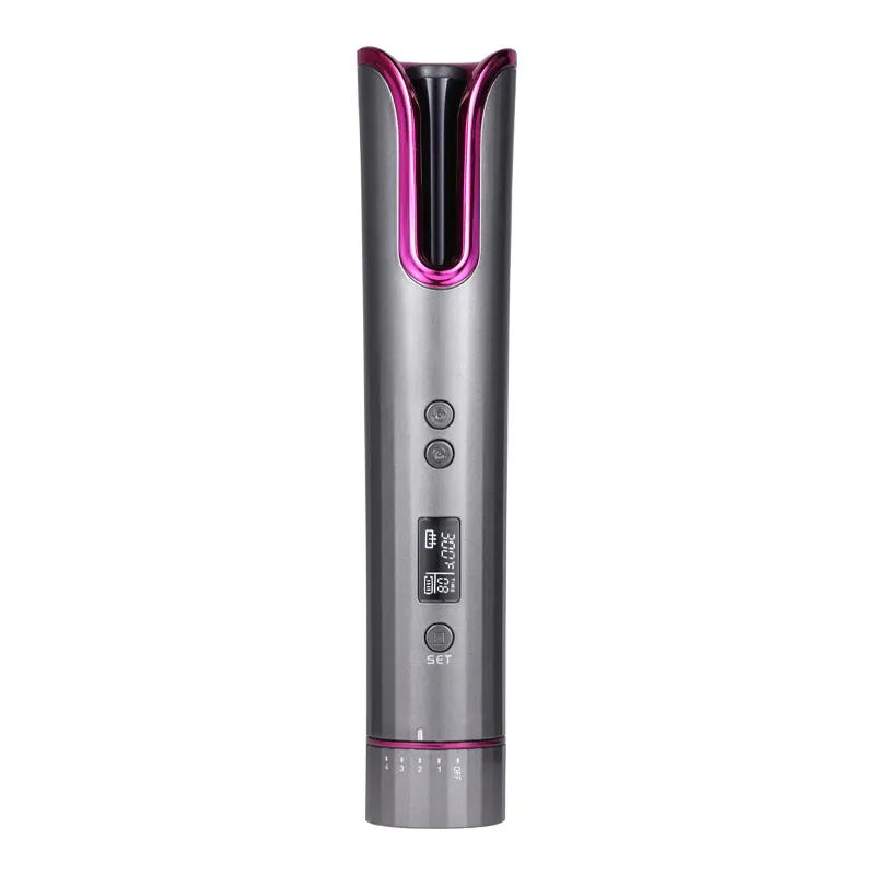 Auto Rotating Ceramic Hair Curler Cordless Hair Usb Rechargeable Wireless Portable Automatic Hair Curler