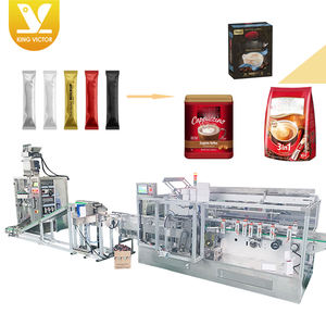 Máquina automática de embalaje de palos para polvo de café <span class=keywords><strong>capuchino</strong></span> de alta velocidad Máquina empacadora de palos de varios carriles - Product Image 2