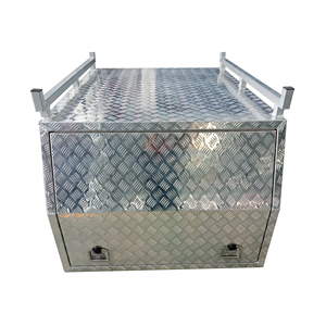Boîte à outils en aluminium étanche pour Ute Canopy avec protection robuste et rangement pour outils, taille personnalisable pour une utilisation en extérieur - Product Image 4