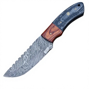 Couteau de chasse artisanal en acier, lame fixe, couteaux de survie pour le camping, couteaux de chasse personnalisables pour le camping en plein air, en vente à bas prix - Product Image 1