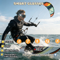 Gafas Inteligentes Deportivas GOTODO Nuevas con Cámara HD de 8MP, Video 4K, Resistencia al Agua IPX-6, Traducción en Tiempo Real, Reproducción de Música y Control Táctil