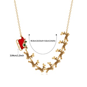 Conjunto de Joyería de Estilo Oscuro para Halloween para Mujer, Aretes Góticos con Gotas de Sangre de Diablo, Collar con Colgante de Araña Fantasma, Cadena de Eslabones, Collar Geométrico - Product Image 4