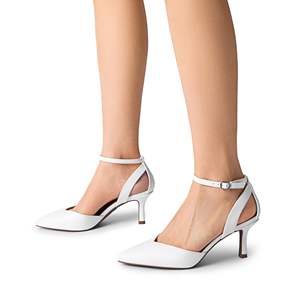 Chaussures élégantes pour femmes, bout pointu, talons fins, talons aiguilles, brides à la cheville, chaussures de mariée, sandales confortables - Product Image 6