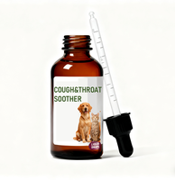 Supplément d'huile de graines d'ourlet biologique OEM pour chiens chats Soulagement naturel de l'anxiété Stress Gouttes calmantes Efficace contre les douleurs arthritiques