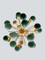 Lustre moderne en laiton de qualité supérieure, style mid-century, pour salle à manger et intérieur de maison