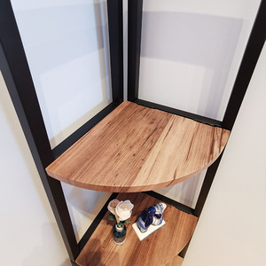 Folding corner <b>shelf</b>, floor <b>shelf</b>, storage rack, flower rack, <b>bedroom</b> corner <b>shelf</b>, no-drill tripod, customizable. - Product Image 2
