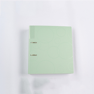 Bán buôn tùy chỉnh màu xanh 4 lỗ D-<span class=keywords><strong>Ring</strong></span> Nhựa Pp A4 trong suốt bảo vệ tấm đòn bẩy thư mục vòm. - Product Image 1