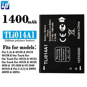 Batería de teléfono OEM de marca TLi014A1 para batería de polímero de litio <span class=keywords><strong>Alcatel</strong></span> One Touch Fire - Product Image 6