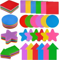 Points de marquage pour tapis de classe, écologiques, autocollants, numérotés, en nylon, personnalisables (couleur/taille), cercles de sol avec attaches auto-agrippantes
