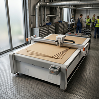 Machine de découpe CNC à couteau oscillant, machine automatique de rainurage en V pour carton, table de découpe pour carton ondulé