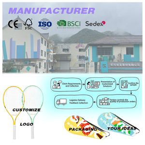 <span class=keywords><strong>Raquette</strong></span> de tennis en aluminium personnalisée de <span class=keywords><strong>25</strong></span> <span class=keywords><strong>pouces</strong></span> pour adolescents - Product Image 2