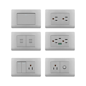 USA tiêu chuẩn treo tường ánh sáng hẹn giờ Dimmer chuyển đổi tấm phẳng tấm Tường tấm bìa 1/2 1/3 có thể thay thế tường chuyển đổi và ổ cắm - Product Image 2