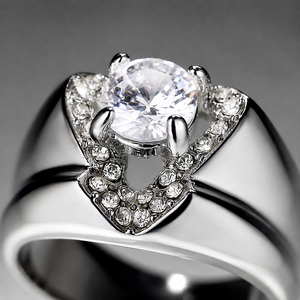 Anello d'amore, design romantico, gioiello da indossare tutti i giorni per le donne - Product Image 5