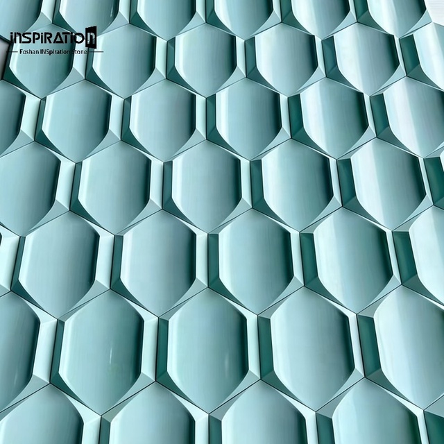 3D Concrete Art Sculpted Panel Soft Texture Board for Hotel Bedroom Bed Headboard Background Wall Decoration