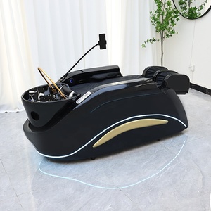 Sillón de Masaje Eléctrico Automático para Lavado de Cabello con Terapia de Agua para Spa, Cama de Champú, Silla de Champú Masaje - Product Image 1