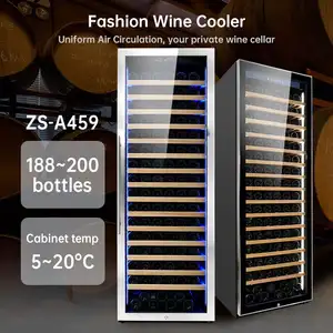 Josoo Premium Wine Fridge Compressor Personalized Bar Wine Cabinet Wine And Can Fridge