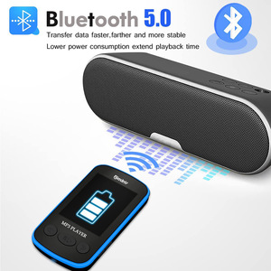 Biedny 64GB Clip MP3 máy nghe nhạc kỹ thuật số di động máy nghe nhạc <span class=keywords><strong>MP4</strong></span> cho với USB-C cho thể thao chạy - Product Image 2