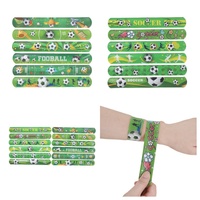 Bracelet claquant pour supporter de football, thème football, bracelets claquants de football, bracelets de sport pour événements et fêtes de football