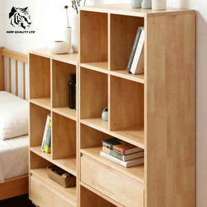 Meuble bibliothèque en bois, prix de gros Chine, personnalisable, stock important, prêt à être expédié, nouvelle mode, mobilier de bureau. - Product Image 5