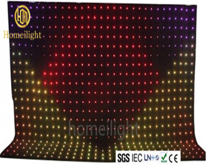 Tenda Video <span class=keywords><strong>LED</strong></span> ad Alta Luminosità Sfondo da Parete DMX Cortina di Pixel <span class=keywords><strong>LED</strong></span> per Matrimoni Feste e Luci da Palco - Product Image 6