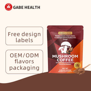 Complément Alimentaire Café aux Champignons Végétalien Sans Sucre Soutien Immunitaire, Cognitif et Énergétique pour la Santé Quotidienne des Adultes Marque Privée - Product Image 5