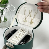 LG7245 Boîte de rangement en cuir PU Boîte de rangement de bureau Boîte à bijoux verrouillable miroir avec tiroir Boîte d'organisation style français Cadeau pour elle