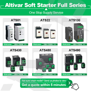 Arrancador suave ATS490D22Y Altivar original, nuevo, ATS490 22A 208-690VAC, fuente de control 110-230VAC, arrancador de motor trifásico. - Product Image 3
