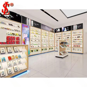 Accessoires pour téléphones mobiles Vitrine murale à lamelles Mobilier pour <span class=keywords><strong>magasin</strong></span> <span class=keywords><strong>de</strong></span> téléphones portables Design - Product Image 4