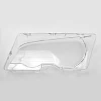 Système d'éclairage automatique TIEAUR Couvercle de lentille de phare de phare de style ancien en verre plastique transparent pour E46 1998-2001 ans