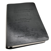 Bible Printing Custmize Bible Couverture en cuir Couverture rigide avec papier biblique