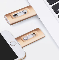 Clé USB 3.0 double usage pour téléphones mobiles et ordinateurs, compatible avec les appareils 3-en-1 haute vitesse