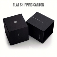 Boîte cadeau en carton rigide personnalisée avec logo Bee Flat Shipping pour kits d'abonnement mensuel