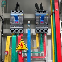 Gabinete de Distribución Eléctrica de Acero para Bomberos, IP54, Gabinete de Distribución de Baja Tensión, 380V/220V, 50kA de Capacidad de Interrupción, Monitoreo en Tiempo Real para