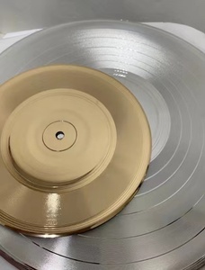 Nueva promoción, <span class=keywords><strong>disco</strong></span> <span class=keywords><strong>de</strong></span> vinilo <span class=keywords><strong>de</strong></span> 12 pulgadas <span class=keywords><strong>de</strong></span> un lado dorado brillante, pantalla LP, decoración <span class=keywords><strong>de</strong></span> PVC, <span class=keywords><strong>disco</strong></span> <span class=keywords><strong>de</strong></span> vinilo presionando - Product Image 5