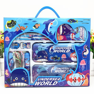 Vente en gros de papeterie créative Set Garçons Filles Coffret cadeau pour enfants École primaire <span class=keywords><strong>Maternelle</strong></span> Fournitures scolaires - Product Image 5