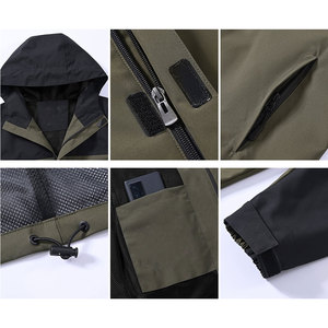 Chaquetas Softshell Transpirables para Hombre, de Secado Rápido, para Invierno, Diseño OEM, Precio al por Mayor, Ropa de Exterior - Product Image 5