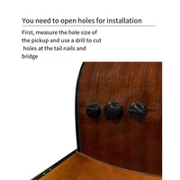Usine en gros guitare micro résonance EQ instrument accessoires amplificateur égaliseur