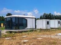 Casa Prefabricada Inteligente Tipo Cápsula Espacial, Casa Contenedor de Lujo de Alta Calidad, 20 pies/40 pies