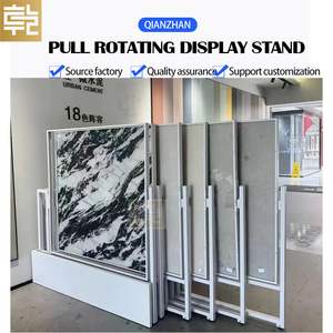 Nhiệm vụ nặng nề trượt mẫu Rack cho Thạch anh Granite gạch đá cẩm thạch nhà máy xoay đá hiển thị đứng cho showroom và triển lãm - Product Image 2