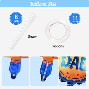 Happy Father's Day Single Foil <b>Balloon</b> Feliz Dia Del Padre Gift Toy for Party Decoration - Product Image 3
