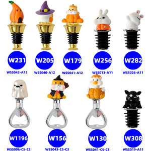Halloween Bottle <b>Openers</b> And Corkscrews Set With Cute Characters For Wine Bottles And Beer Cans - Product Image 3