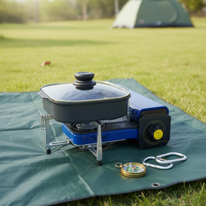 Réchaud à gaz butane portable pour le camping et la randonnée (compatible avec le carburant isobutane) - Product Image 3