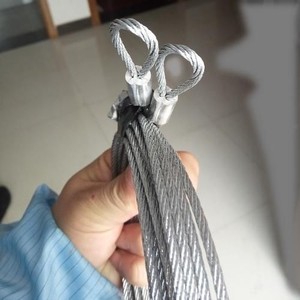 Venta al por mayor de China, Cable de <span class=keywords><strong>puerta</strong></span> de garaje de 3mm, 4mm, 5mm, 6mm para hardware de 7x19 para Resortes de Extensión, hardware de <span class=keywords><strong>puerta</strong></span> de garaje inclinable - Product Image 2